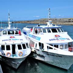 Aran Island Ferry's docked at Doolin Pier